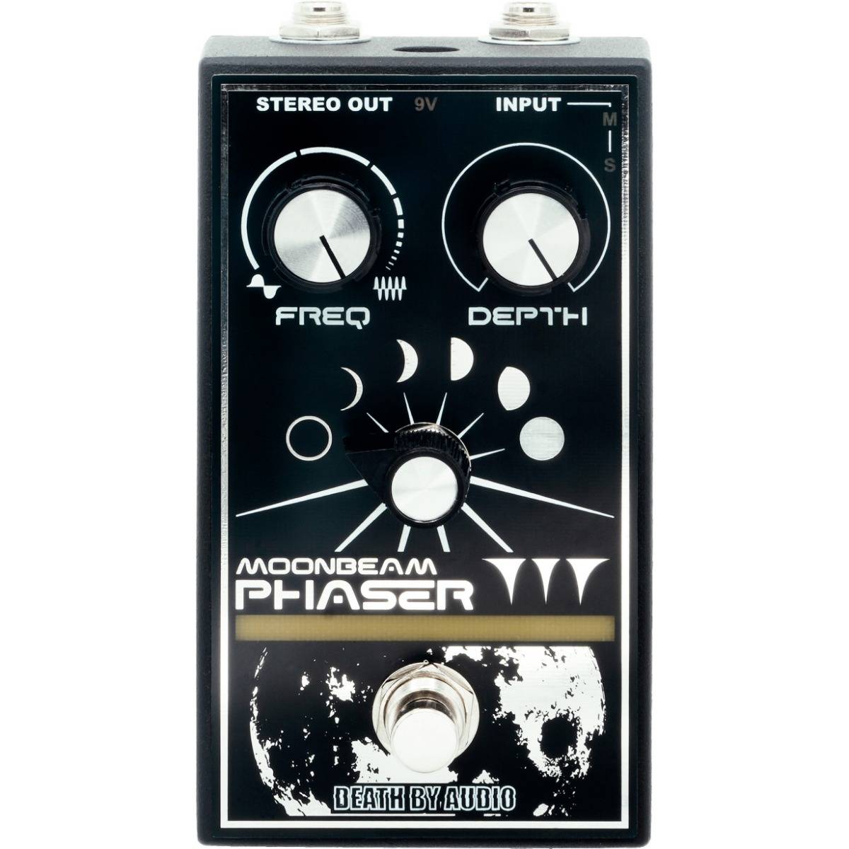 Death By Audio Moonbeam Phaser — аналоговый стерео-фейзер с 6 ступенями фазового сдвига