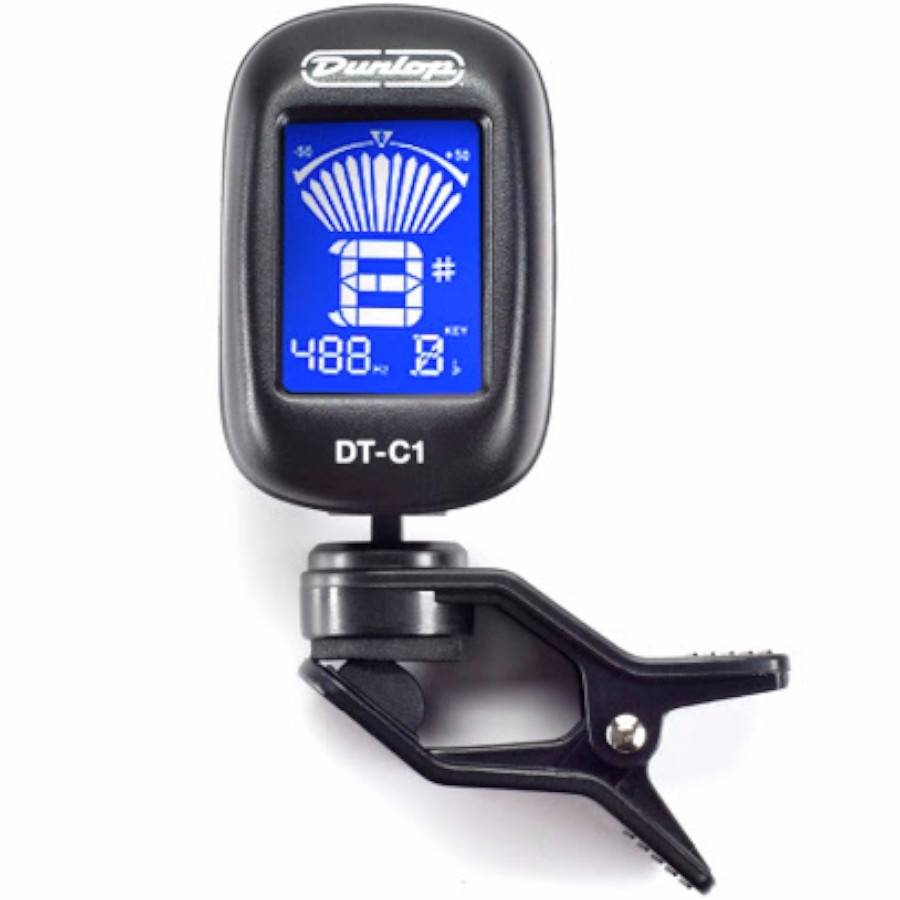 Гитарный тюнер-прищепка Dunlop DT-C1