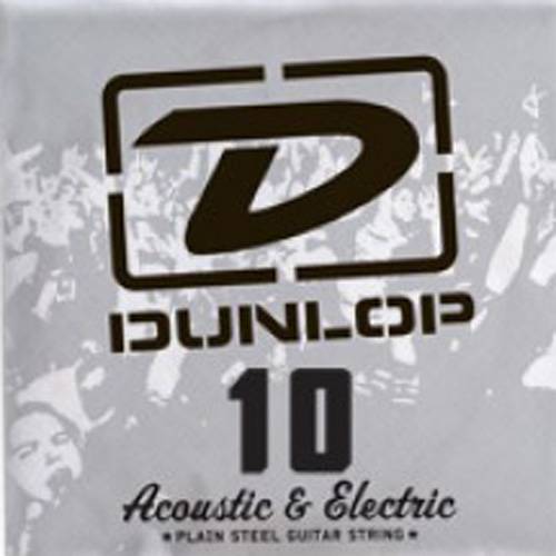 Dunlop DPS10 отдельная струна для акустической гитары или электрогитары .010