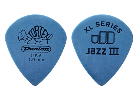 Медиатор Dunlop Tortex Jazz III XL 1.0 (12шт)