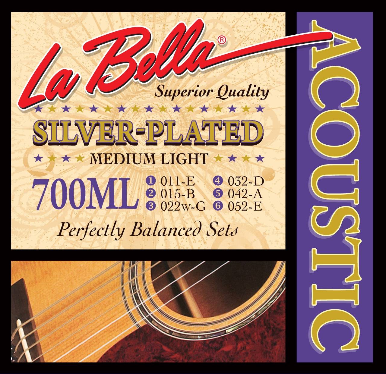 La Bella 700ML 11-52 - струны