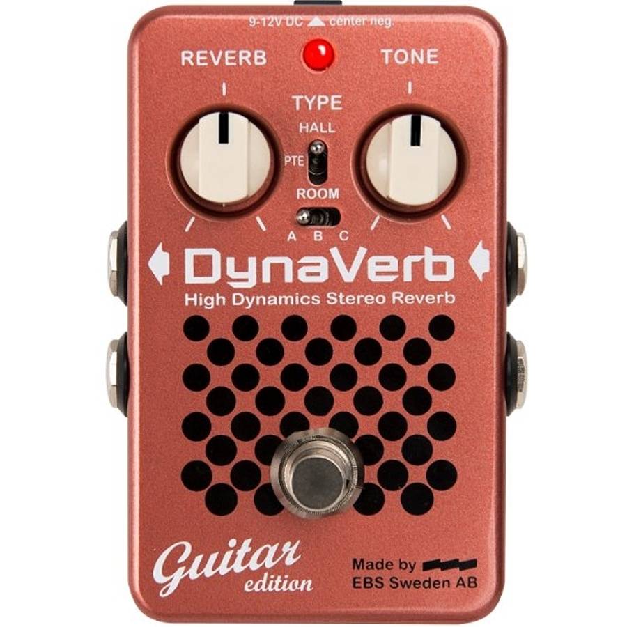 EBS DynaVerb High Dynamics Stereo Reverb Guitar edition - гитарный эффект