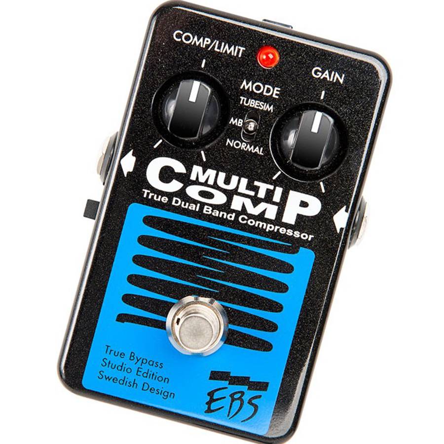 EBS MultiComp True Dual Band Compressor Studio Edition - гитарный эффект