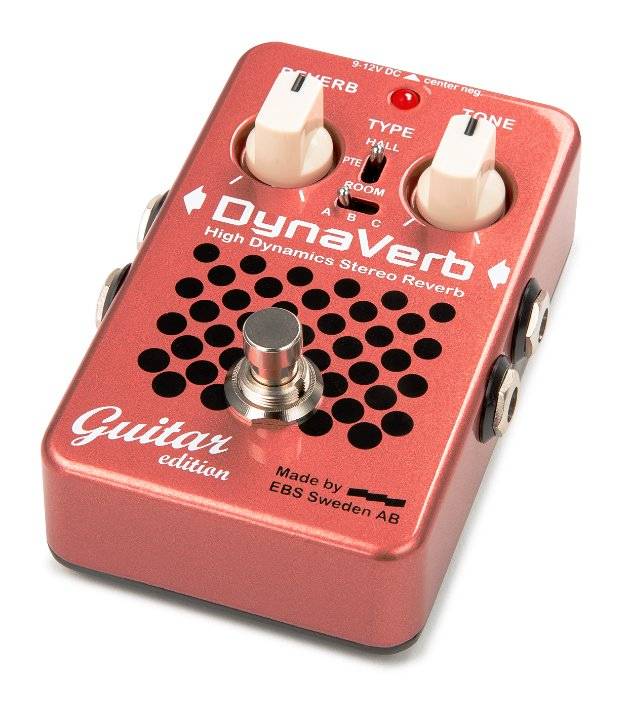 EBS DynaVerb High Dynamics Stereo Reverb Guitar edition - гитарный эффект