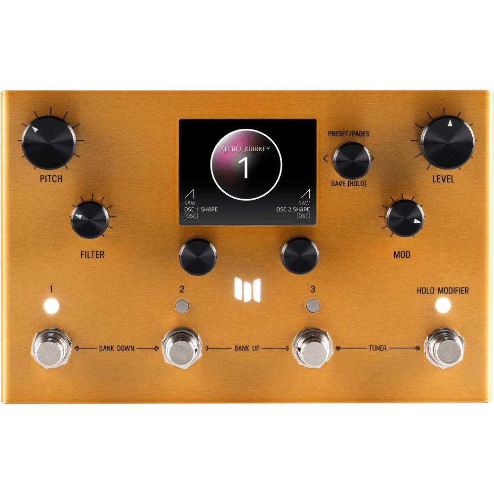 Enzo X Modular Instrument Synthesizer Pedal - гитарный эффект синтезатор