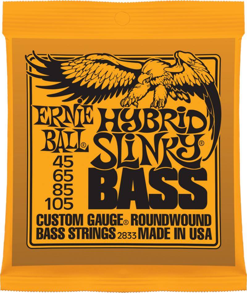 45-105 Ernie Ball Hybrid Slinky 2833 (Бас-гитара) - струны