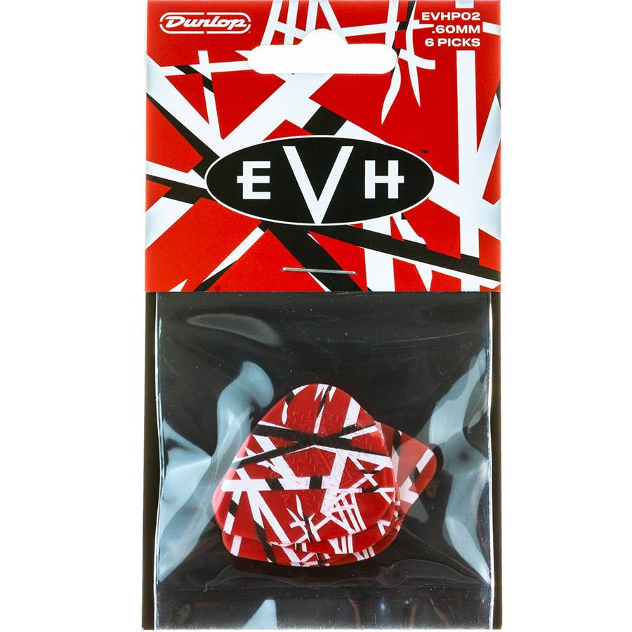 Медиаторы Dunlop EVH Player's Packs Frankenstein Max-Grip 0.60 мм (6 шт)