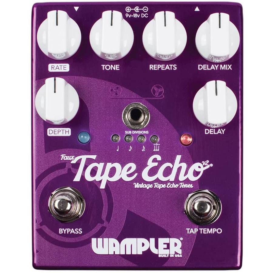 Wampler faux Tape Echo delay Vintage Tape Echo Tones - гитарный эффект