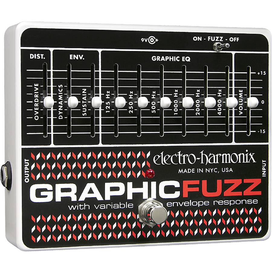 Electro-Harmonix (EHX) Graphic Fuzz with variable envelope response - гитарный эффект
