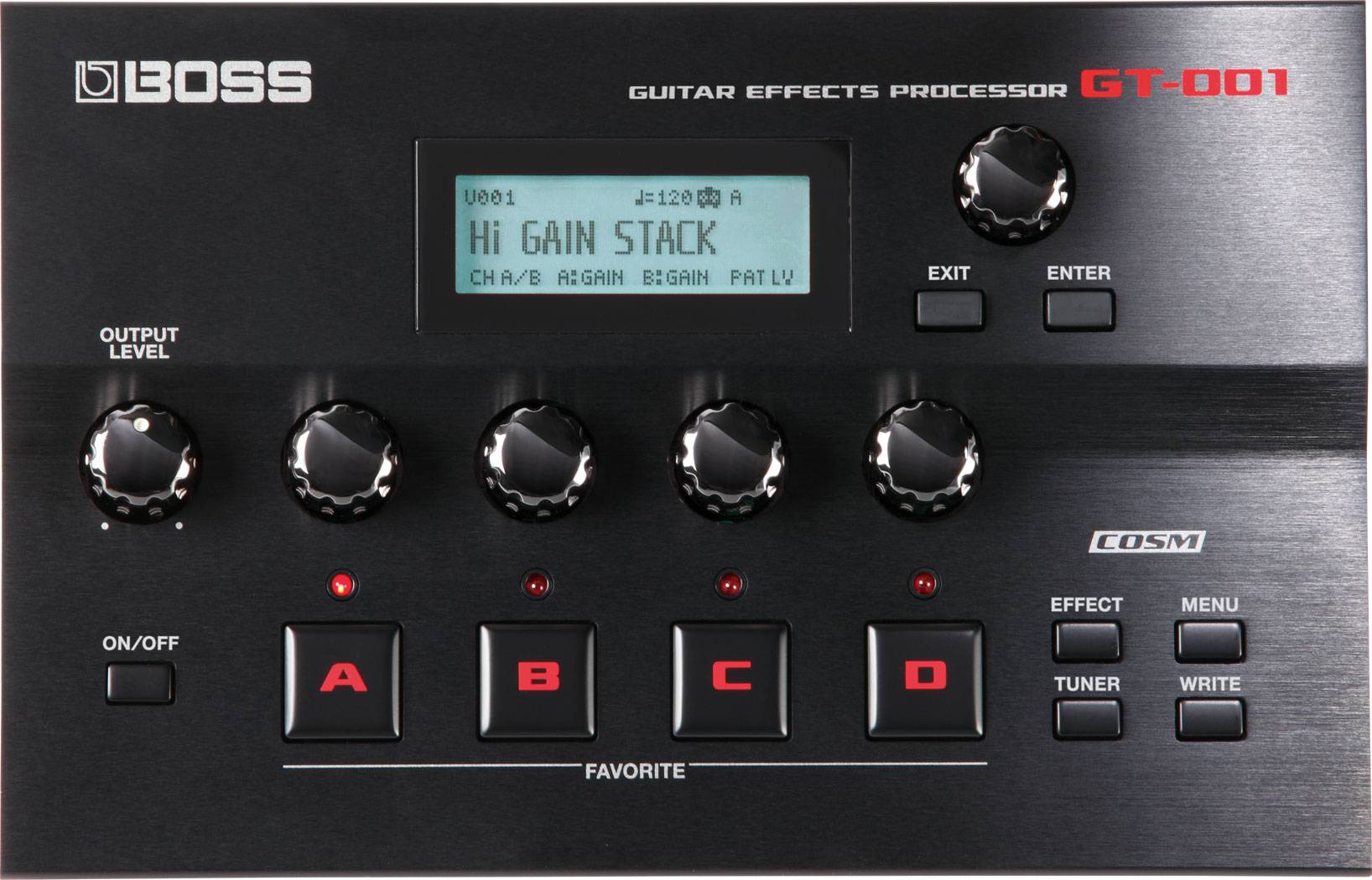Boss Guitar Effects Processor GT-001 - гитарный процессор