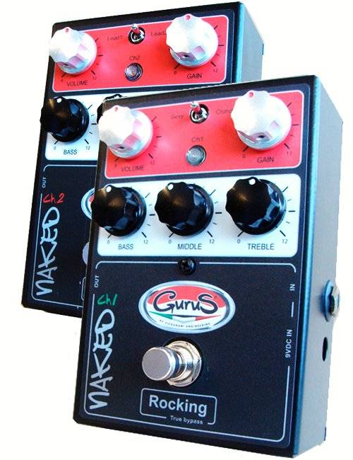 Gurus Naked Ch2 (Overdrive/Distortion) - гитарный эффект