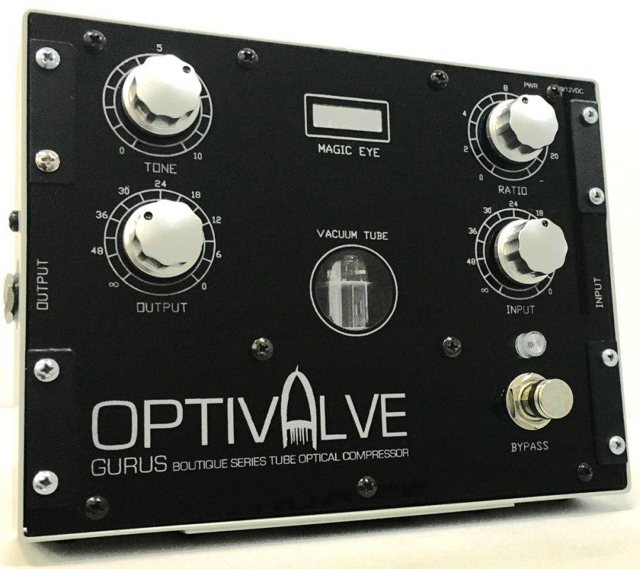 GURUS BOUTIQUE SERIES OPTIVALVE TUBE OPTICAL COMPRESSOR - гитарный эффект