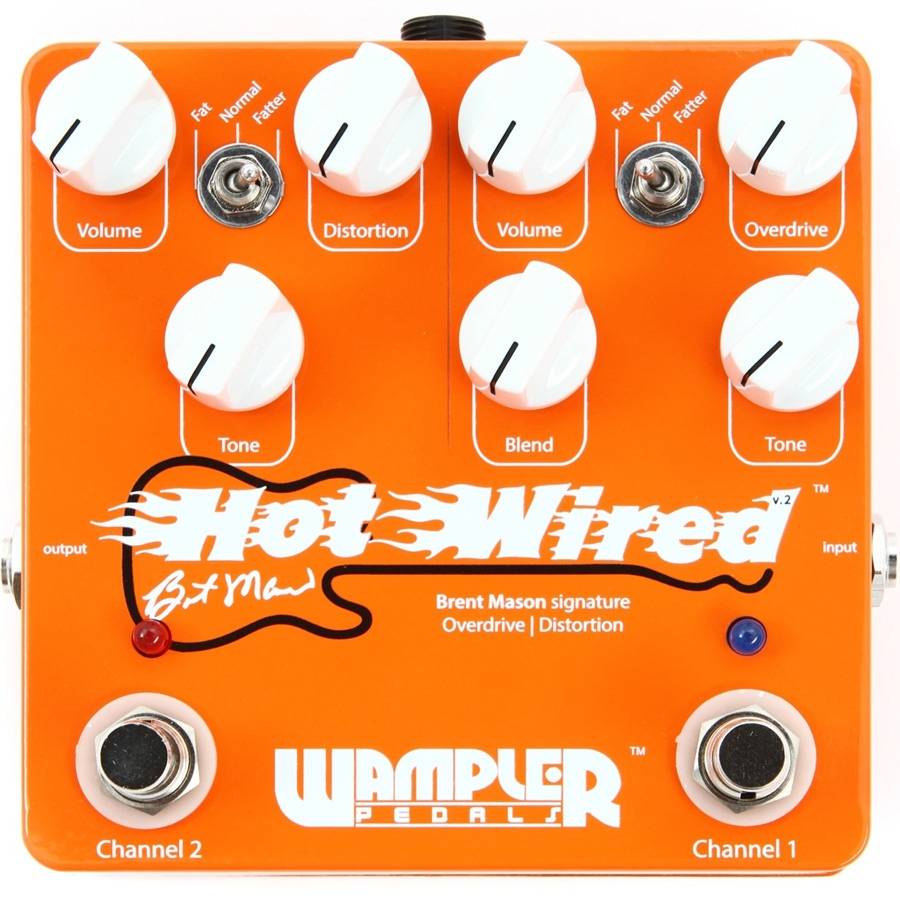Wampler Hot Wired v.2 Brent Mason signature Overdrive | Distortion - гитарный эффект