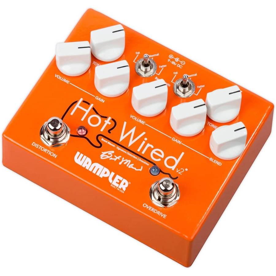 Wampler Hot Wired v.2 Brent Mason signature Overdrive | Distortion - гитарный эффект