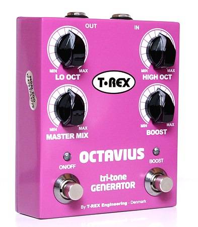 T-REX OCTAVIUS tri-tone GENERATOR - гитарный эффект