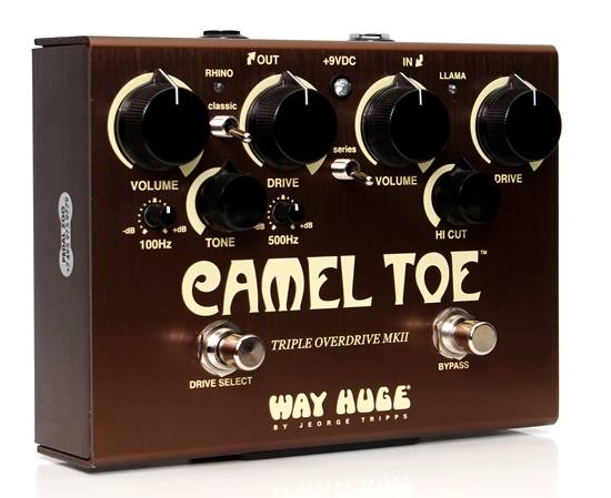 WAY HUGE CAMEL TOE TRIPLE OVERDRIVE MKII WHE209 - гитарный эффект