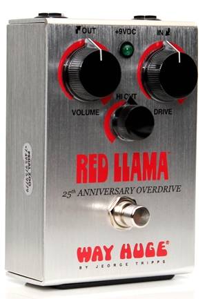 WAY HUGE ELECTRONICS RED LLAMA 25TH ANNIVERSARY OVERDRIVE - гитарный эффект