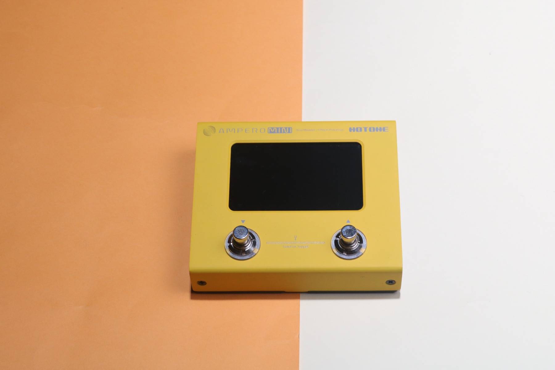 Hotone Ampero Mini MP50MG Guitar Multi Effects Processor Touch Screen Modeling IR Cabinets - гитарный процессор, русский интерфейс, глобальная версия