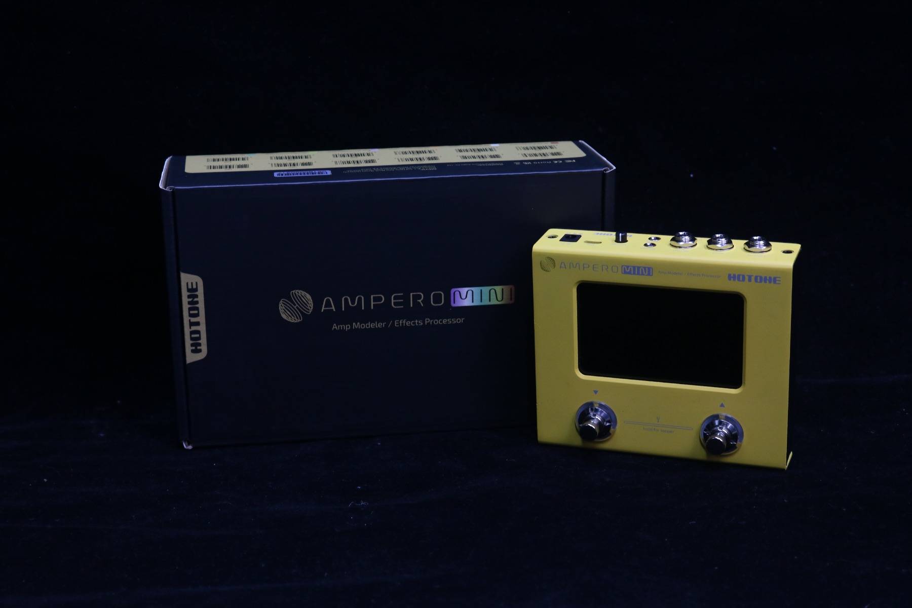 Hotone Ampero Mini MP50MT Guitar Multi Effects Processor Touch Screen Modeling IR Cabinets - гитарный процессор, русский интерфейс, глобальная версия