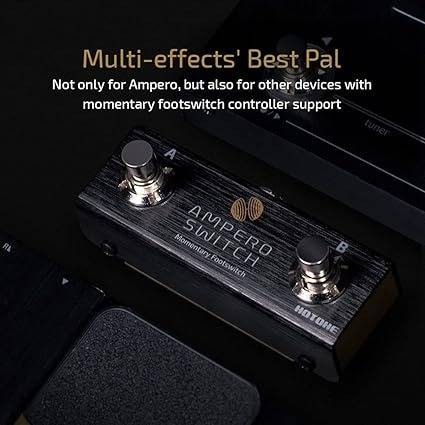 Комплект - процессор HOTONE Ampero Mini MP50VN и 2-кнопочный переключатель Ampero FS-1