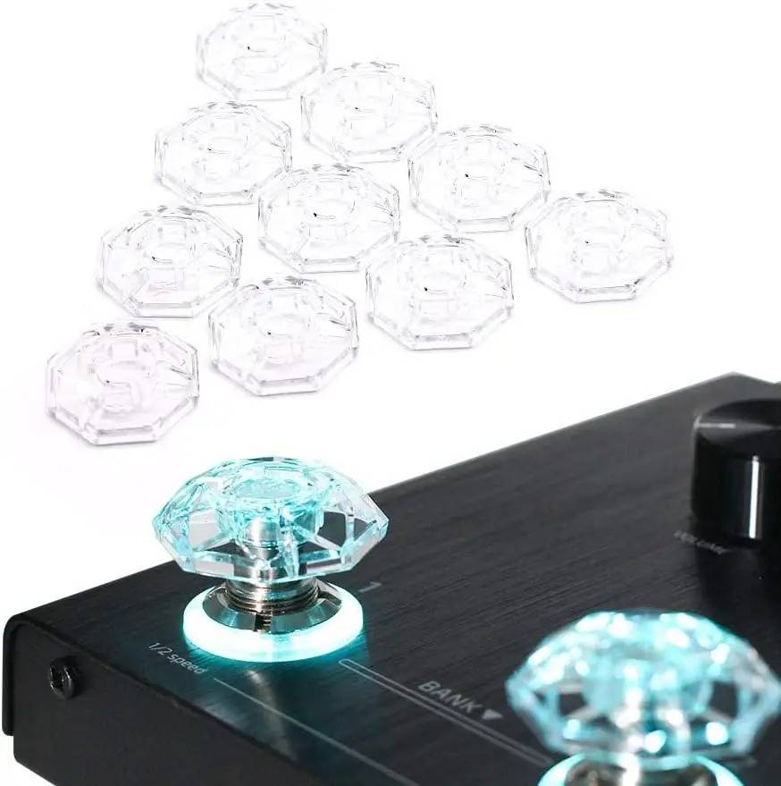 Hotone Karat Cap Transparent Footswitch Cover Switch Protector Stomp Knob Pedal Top - насадка на кнопку педали 1шт