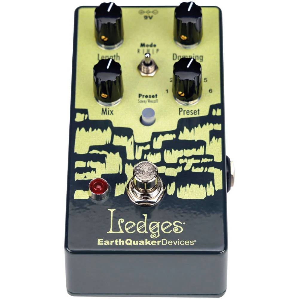 EarthQuaker Devices Ledges Tri-Dimensional Reverberation Machine - гитарная педаль реверб