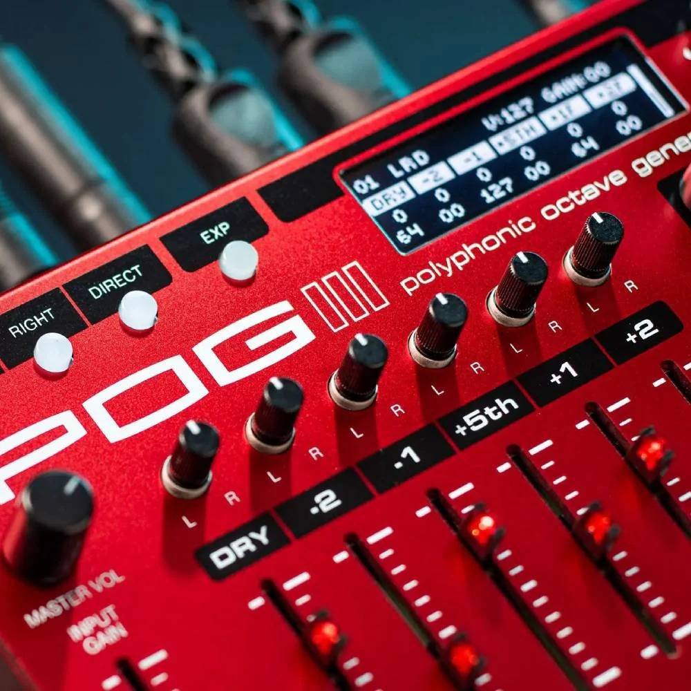 Electro-Harmonix POG3 Polyphonic Octave Generator - гитарный эффект полифонический октавер