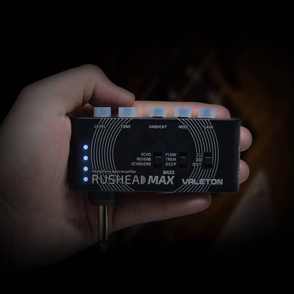 Valeton Rushead Max Bass RH-101 Pocket Guitar Amp - портативный усилитель для бас-гитары для наушников