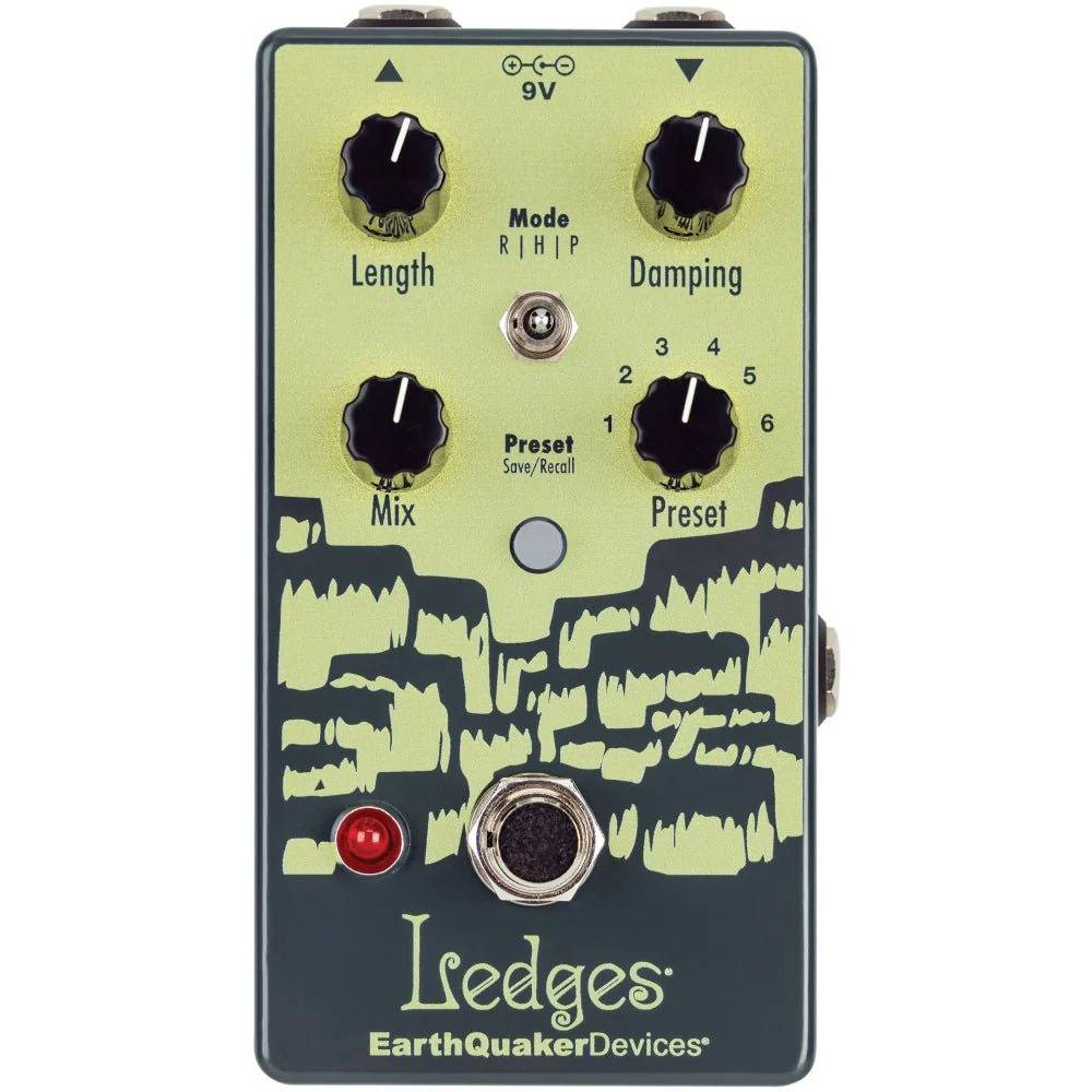 EarthQuaker Devices Ledges Tri-Dimensional Reverberation Machine - гитарная педаль реверб