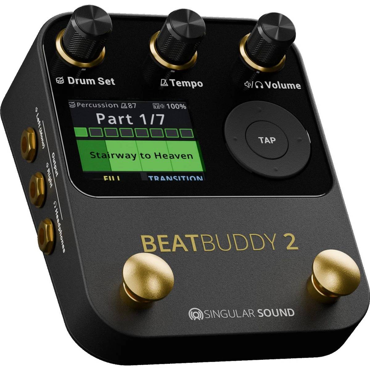 Комплект - Singular Sound BeatBuddy 2 Drum Machine - драм машина и Singular Sound Superswitch for Beatbuddy 2 Drum Machine and Aeros Looper - свитчер