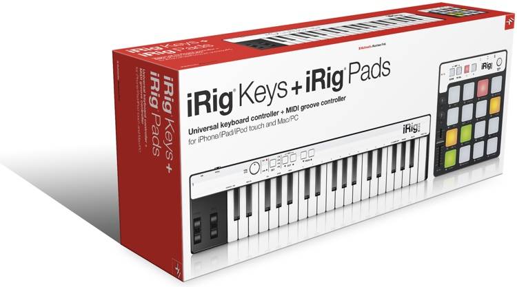 iRig KEYS + iRig Pads - аксессуар для гитары