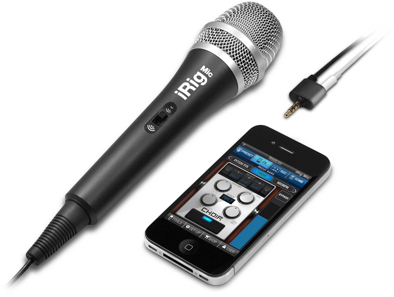 iRig Mic - аксессуар для гитары