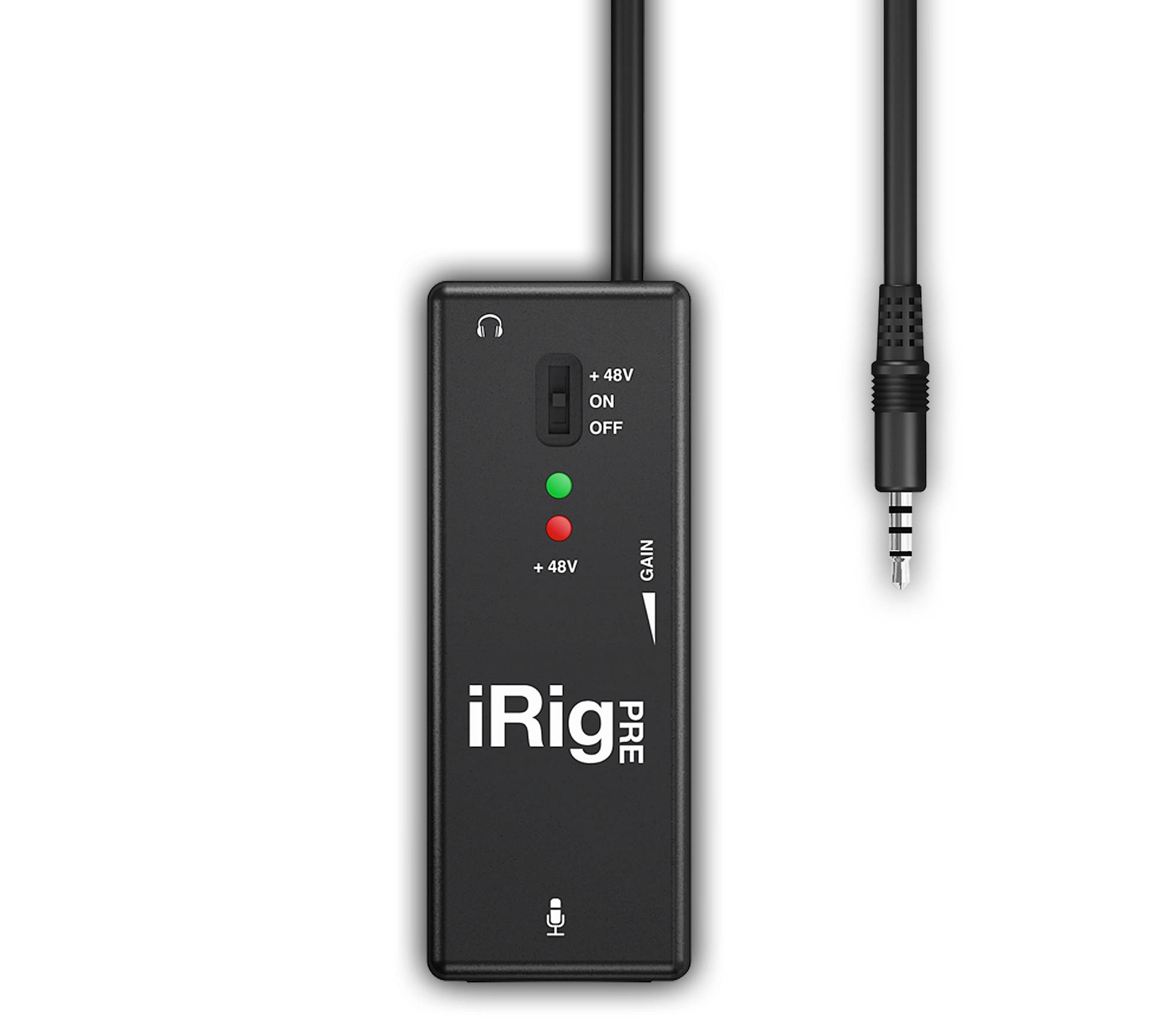 iRig PRE - интерфейс