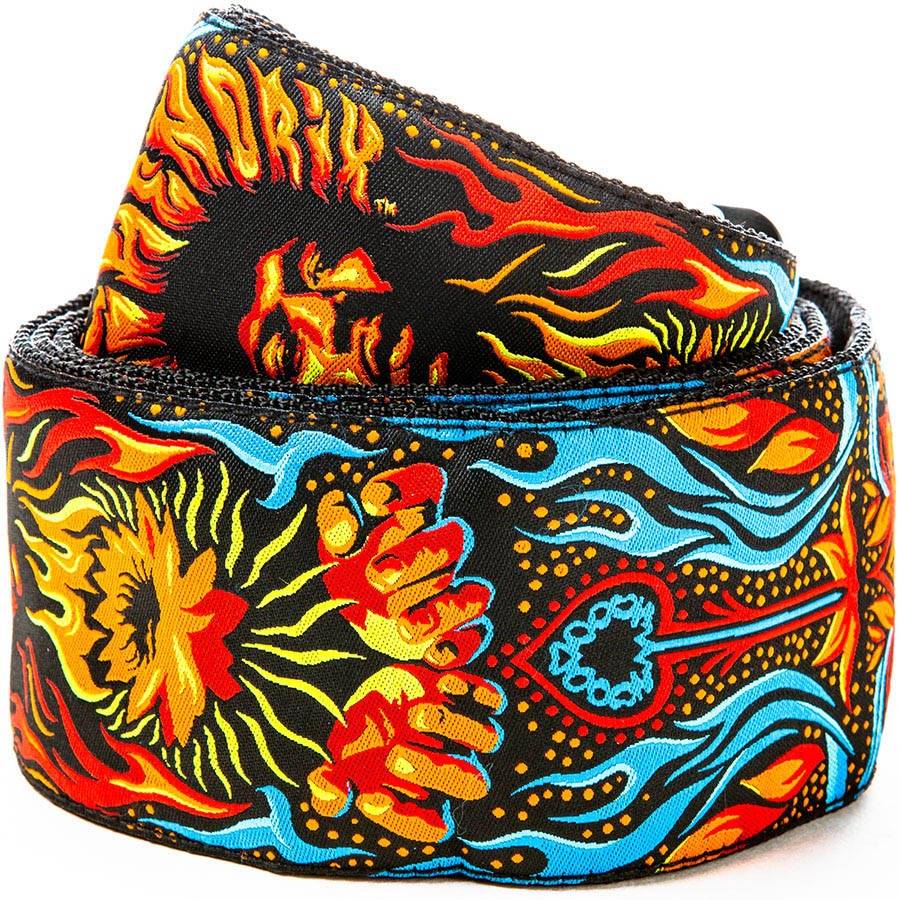 Dunlop Hendrix 2.5" Lotus Strap - гитарный ремень