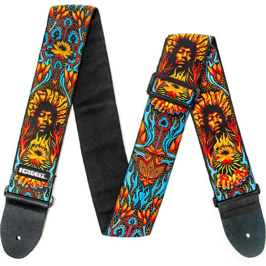 Dunlop Hendrix 2.5" Lotus Strap - гитарный ремень