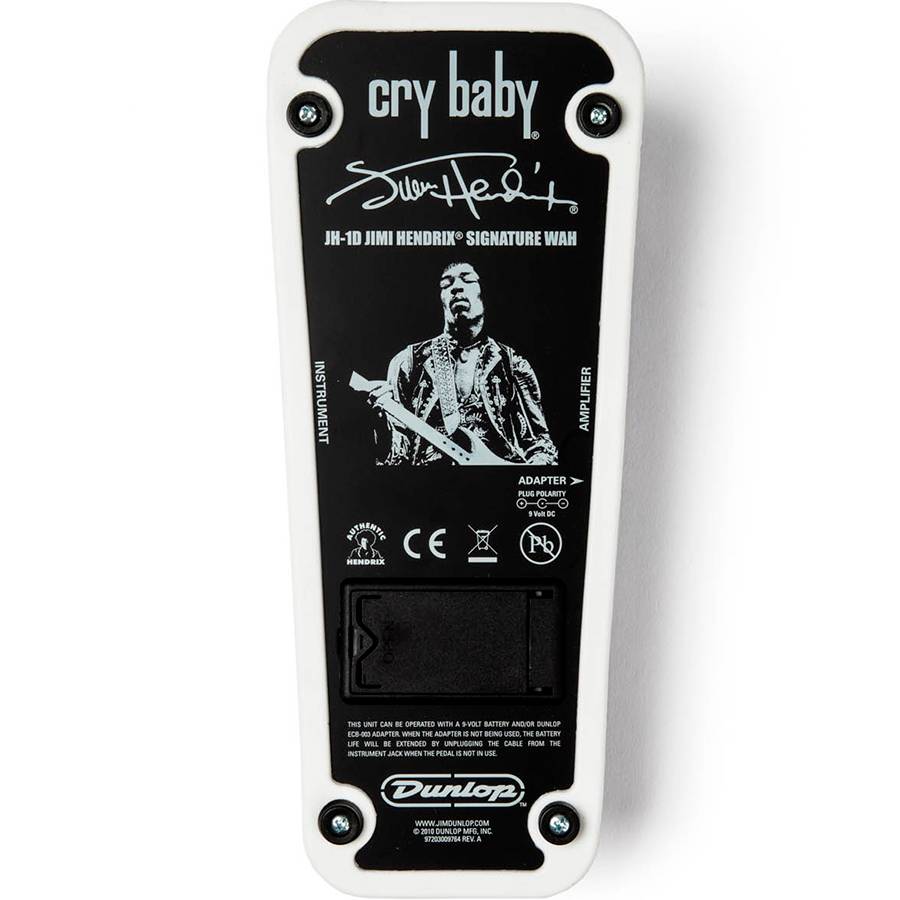 Dunlop JH1D Jimi Hendrix Cry Baby — вид сбоку