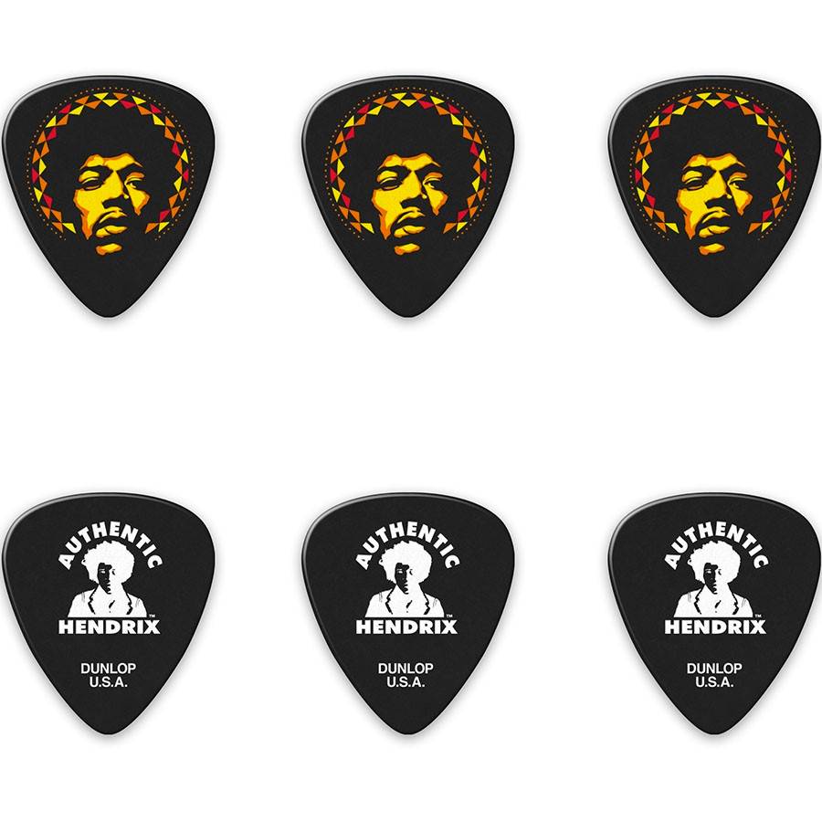 Медитаторы Dunlop Jimi Hendrix Aura Mandala (6 шт.)