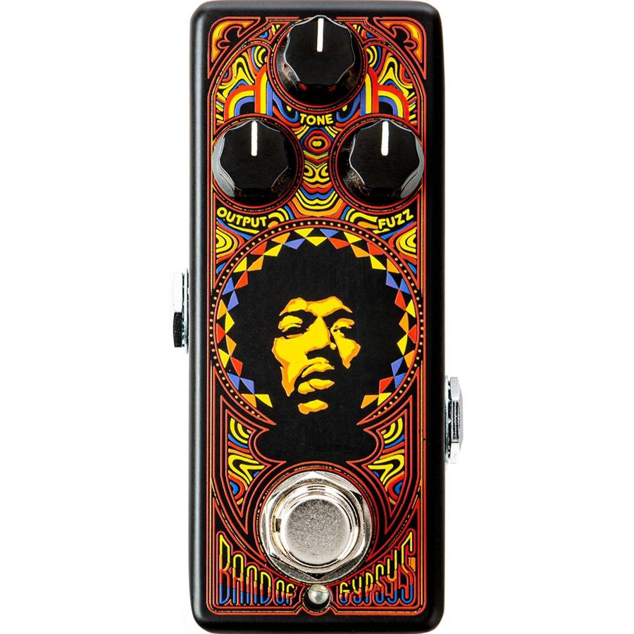 Dunlop JHW4 Jimi Hendrix Signature Band Of Gypsys Fuzz Mini - гитарный эффект