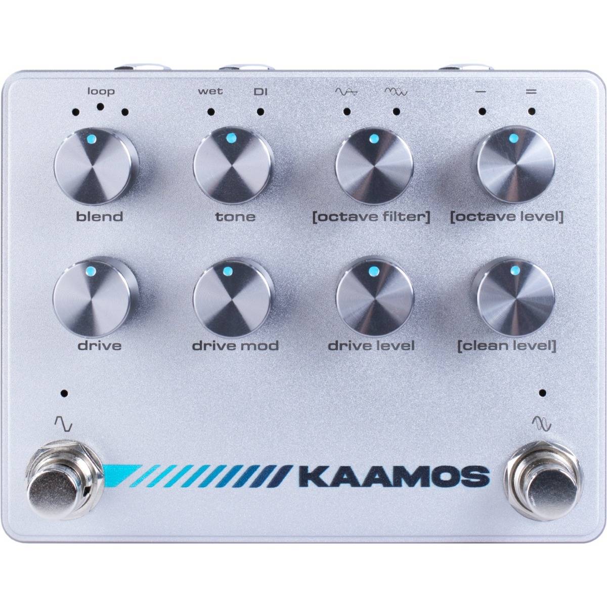Darkglass Kaamos — басовая педаль distortion + octave с саб-выходом, FX loop и XLR DI