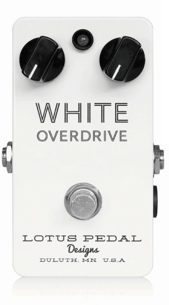 Lotus Pedals White Overdrive - гитарный эффект