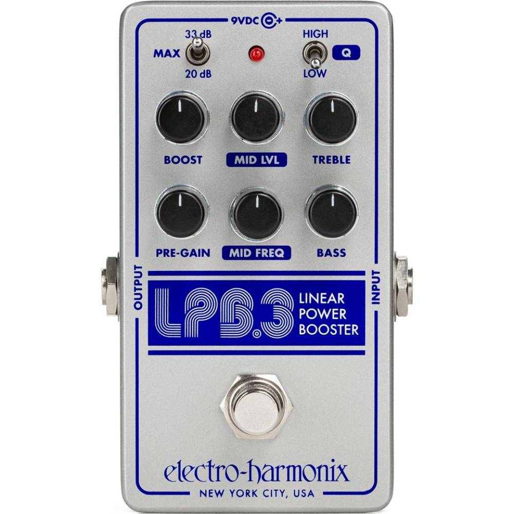 Electro-Harmonix LPB-3 Linear Power Booster & EQ - гитарный эффект