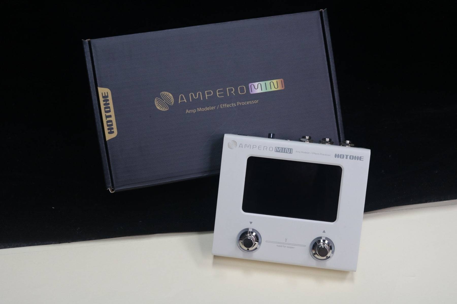 Hotone Ampero Mini MP50VN Guitar Multi Effects Processor Touch Screen Modeling IR Cabinets - гитарный процессор, русский интерфейс, глобальная версия