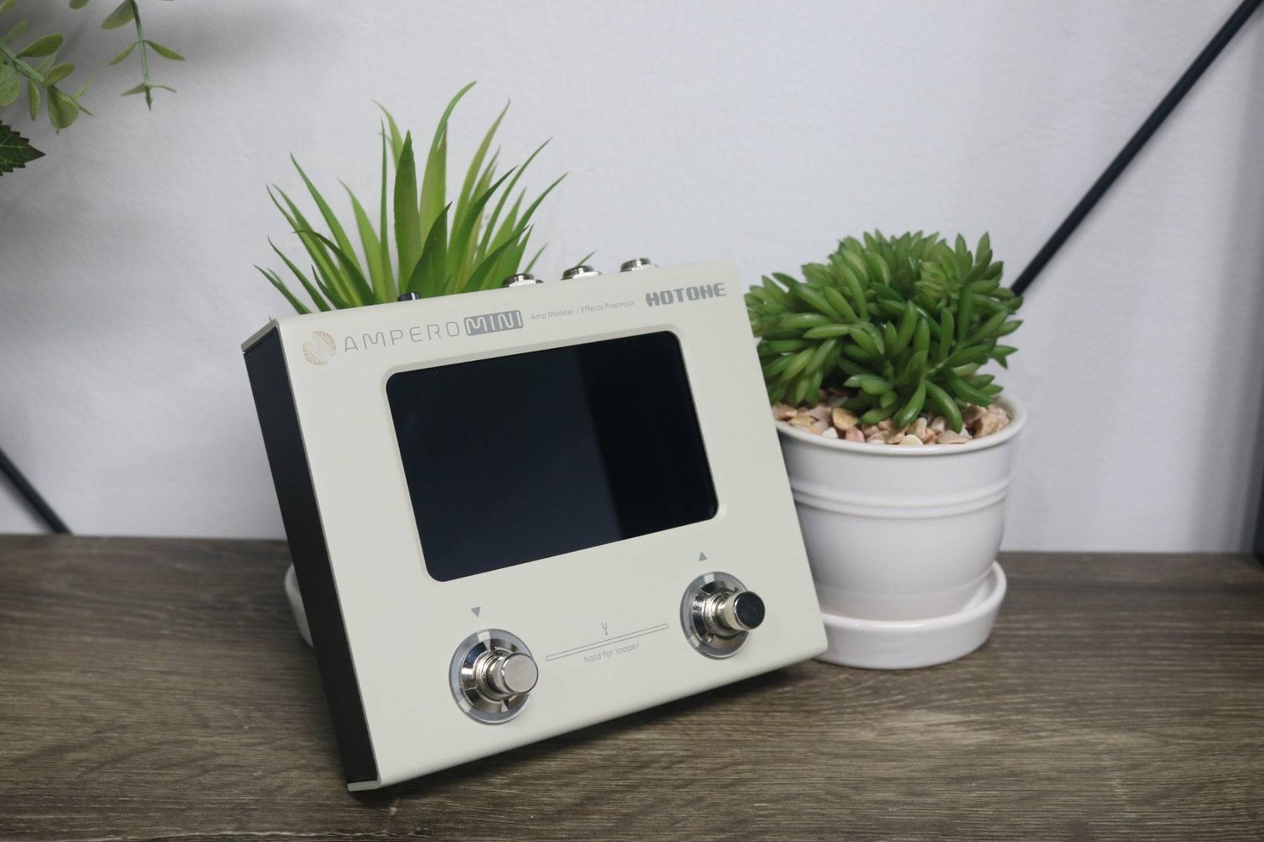 Hotone Ampero Mini MP50VN Guitar Multi Effects Processor Touch Screen Modeling IR Cabinets - гитарный процессор, русский интерфейс, глобальная версия