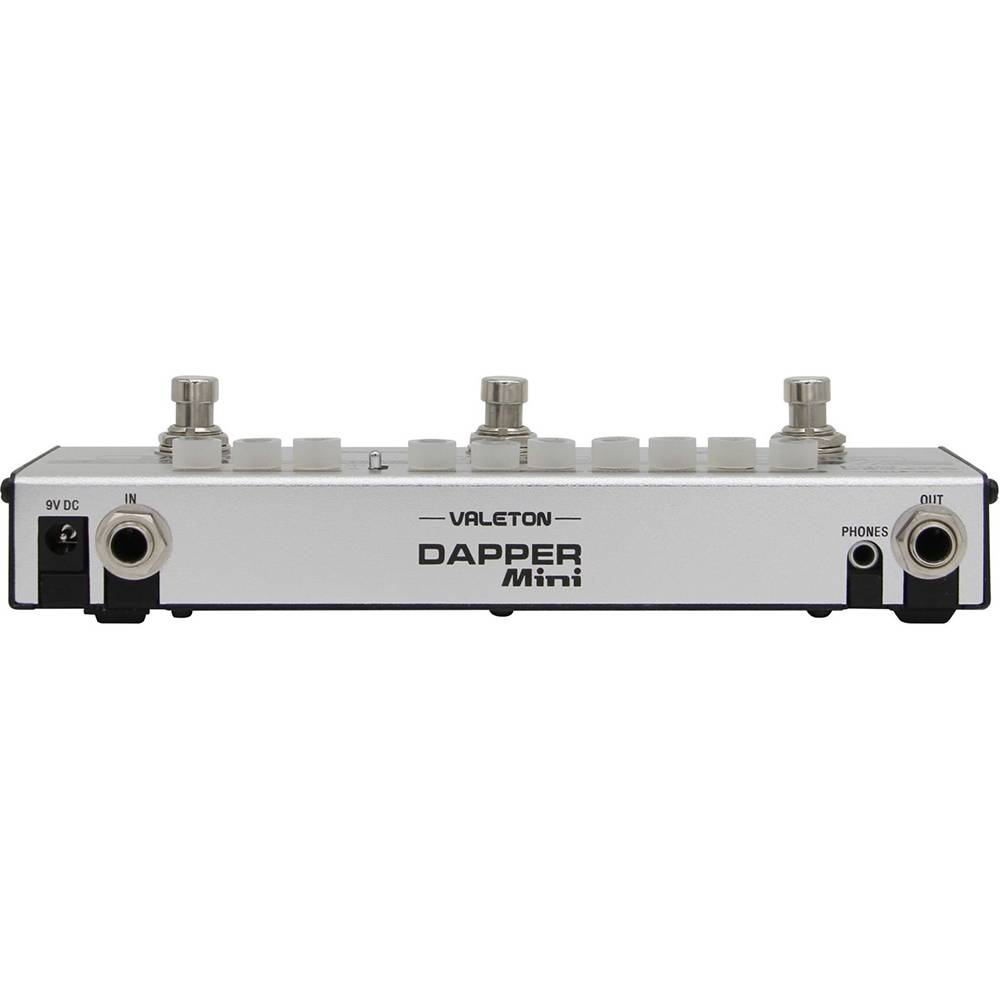 Valeton Dapper Mini — компактный мультиэффект для электрогитары с overdrive/distortion, delay, chorus, тюнером и кабсимом