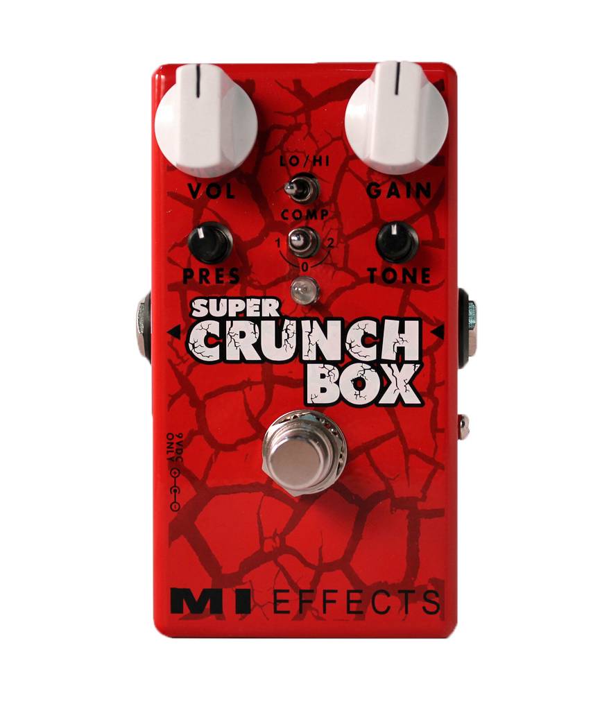 MI Audio Super Crunch Box Distortion - гитарный эффект