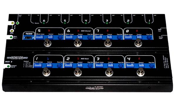 Напольный контроллер TheGigRig MIDI-8 - аксессуар для гитары