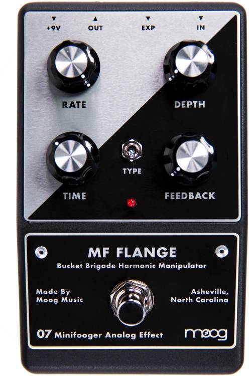MOOG Minifooger MF FLANGE Bucket Brigade Harmonic Manipulator - гитарный эффект