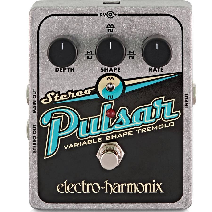 Electro Harmonix EHX Stereo Pulsar Variable Shape Tremolo