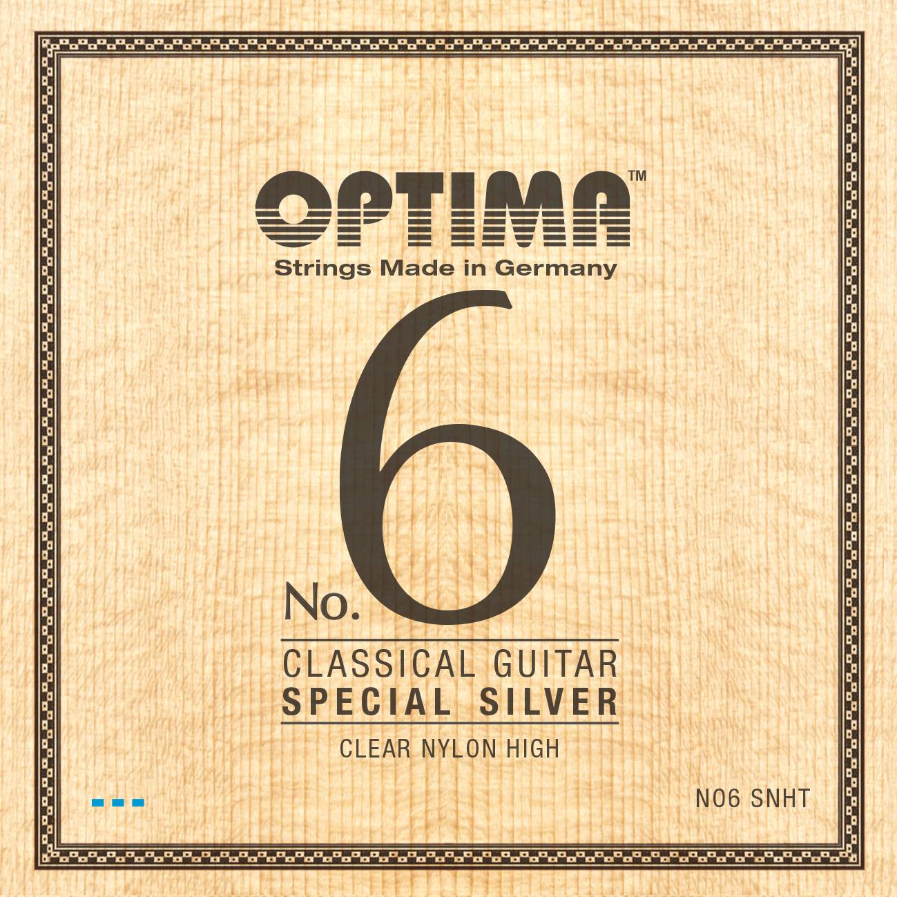 28-43 OPTIMA No.6 Konzertgitarre Special Silver High Nylon (Классическая гитара) - струны