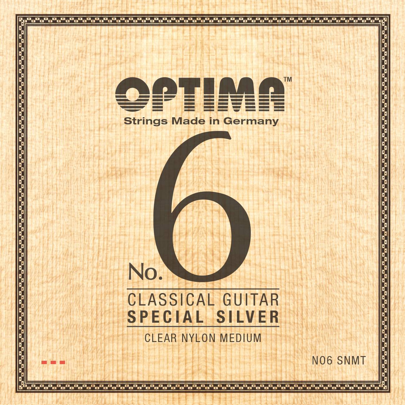 28-43 OPTIMA No.6 Konzertgitarre Special Silver Medium Nylon (Классическая гитара) - струны